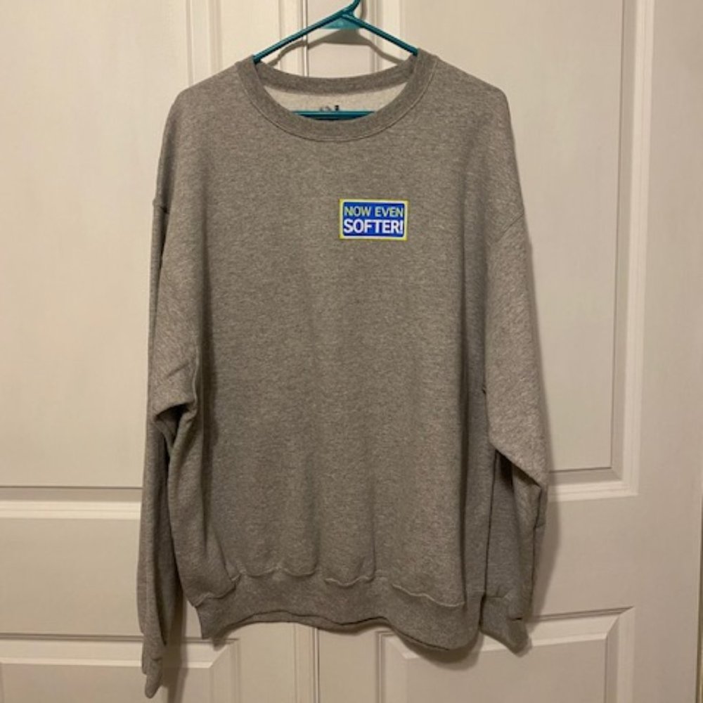 Men's Gray Crew Sweatshirts, NW out T